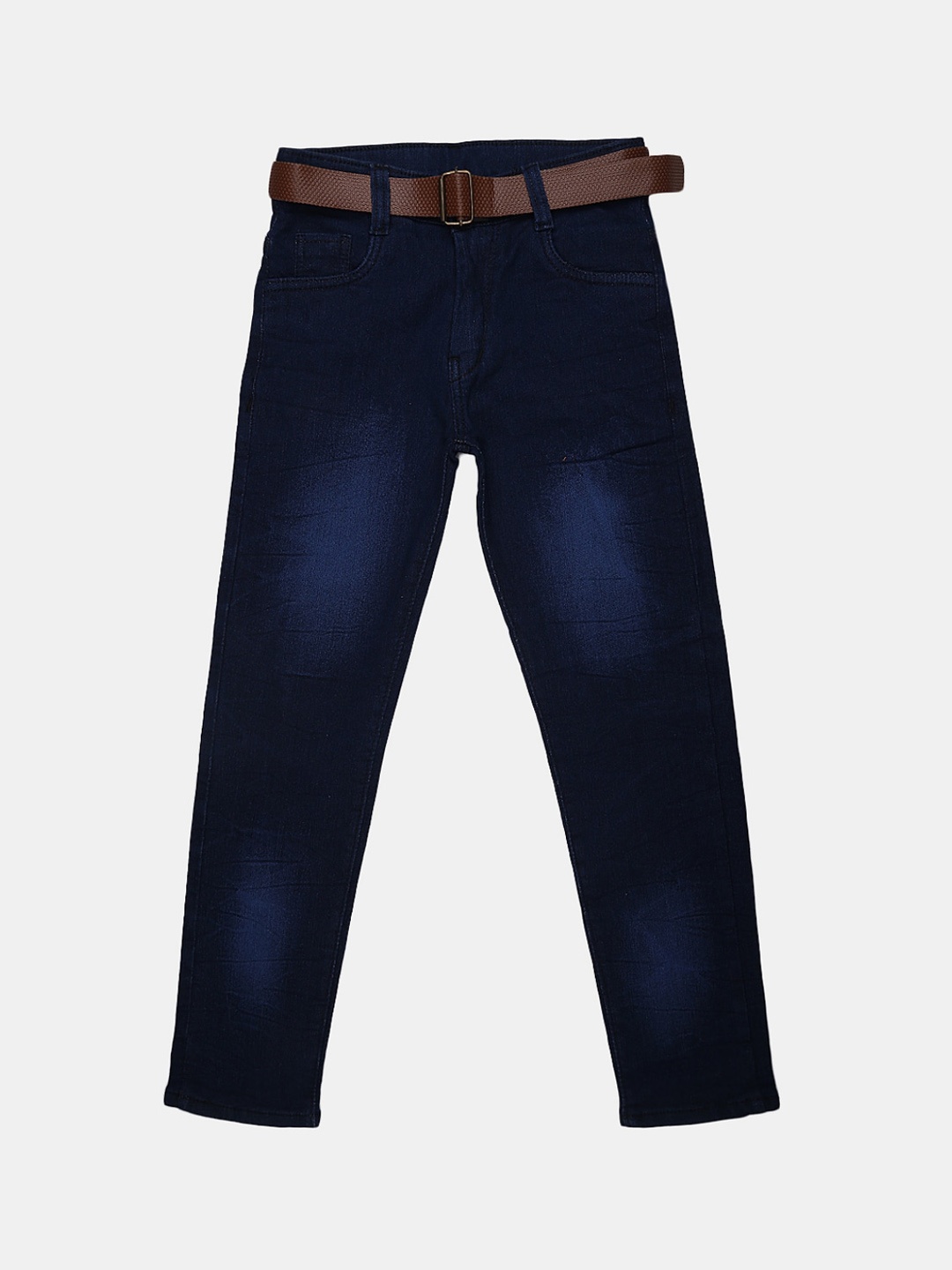 

V-Mart Boys Light Fade Cotton Jeans, Blue