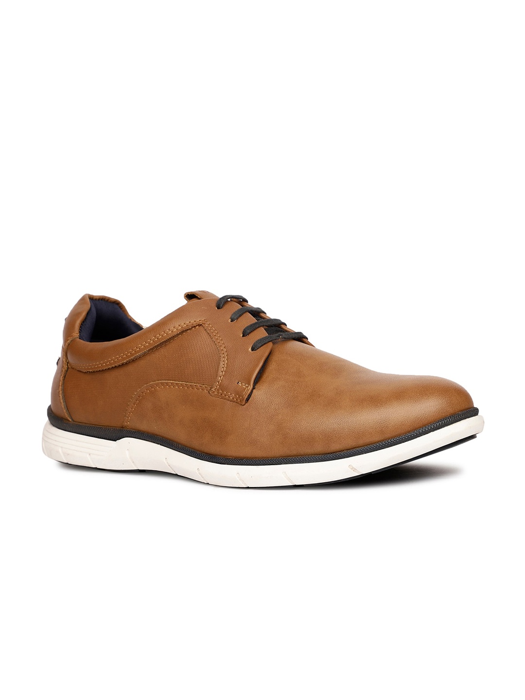 

Bata comfit Men Textured Derbys, Tan