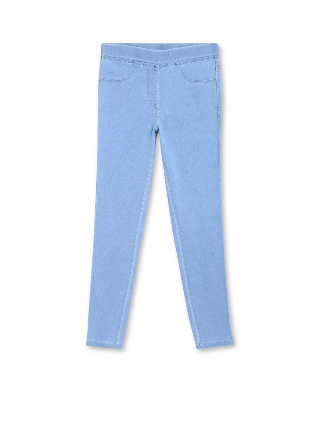 

Cantabil Girls Cotton Jeggings, Blue