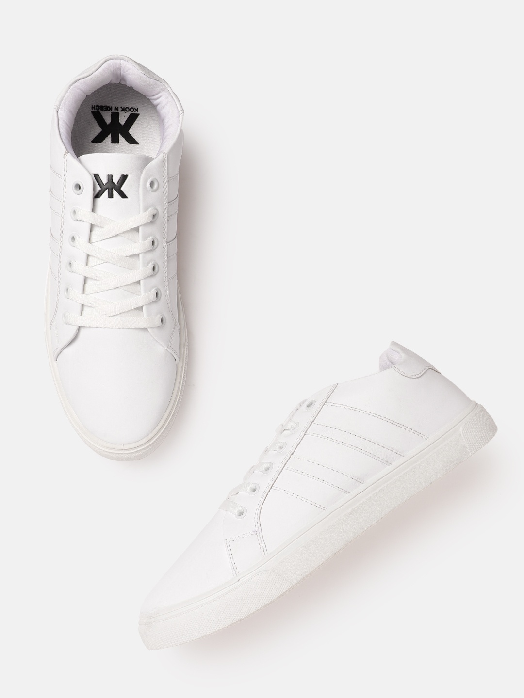 

Kook N Keech Men Everyday Sneakers, White