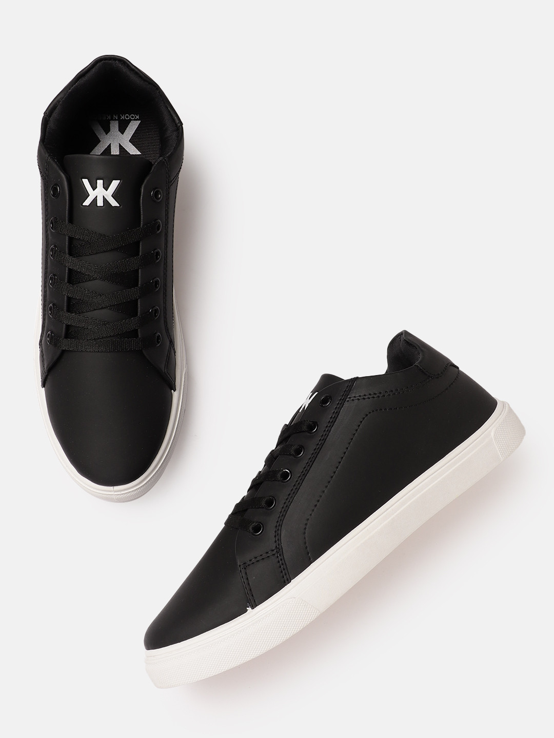 

Kook N Keech Men Everyday Sneakers, Black
