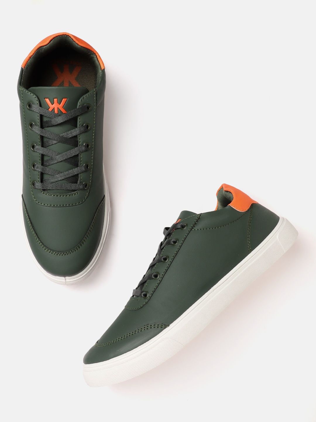 

Kook N Keech Men Everyday Sneakers, Olive