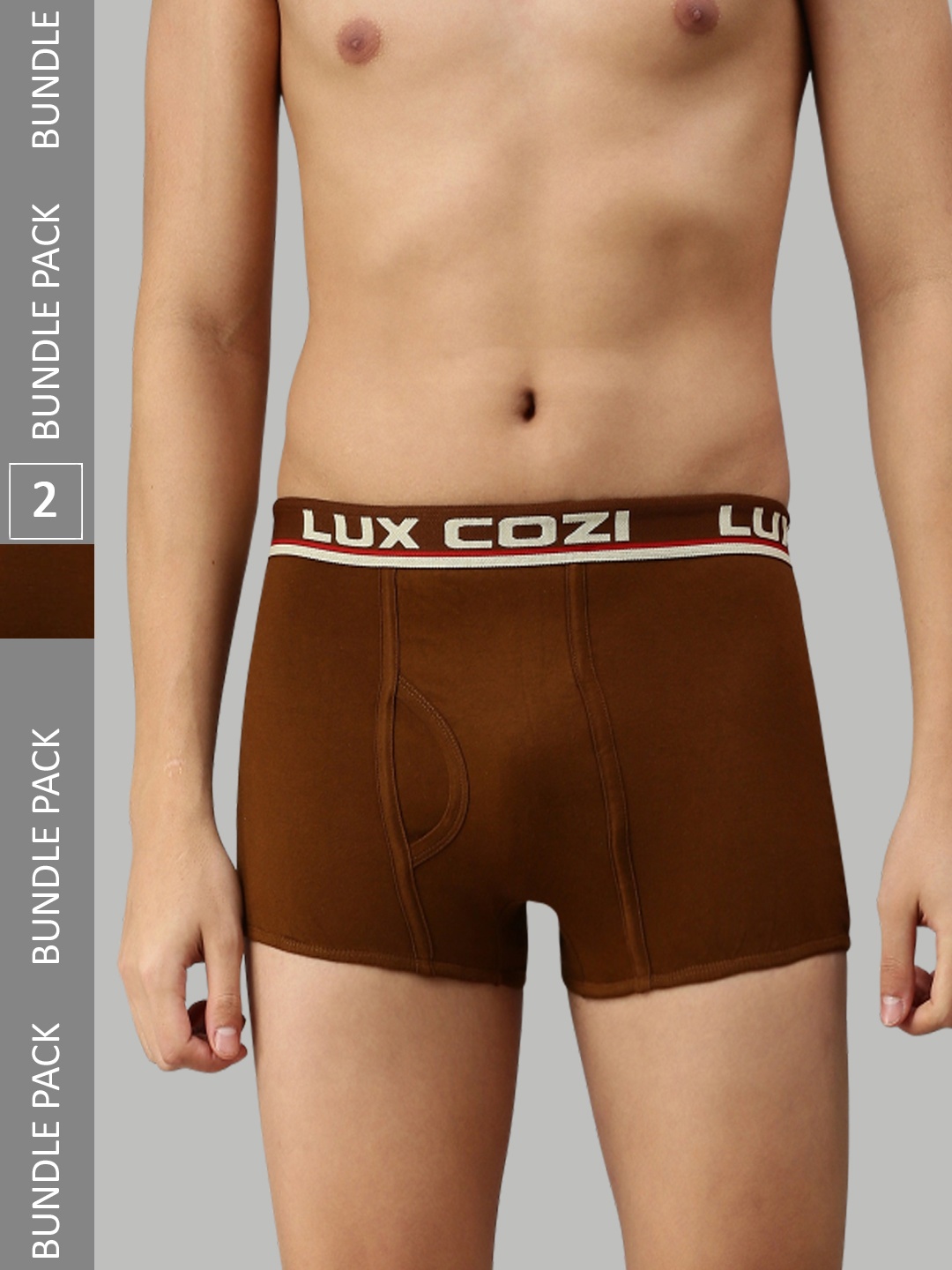 

Lux Cozi Men Pack Of 2 Trunk COZI_BIGSHOT_SLP_MST_2PC, Mustard