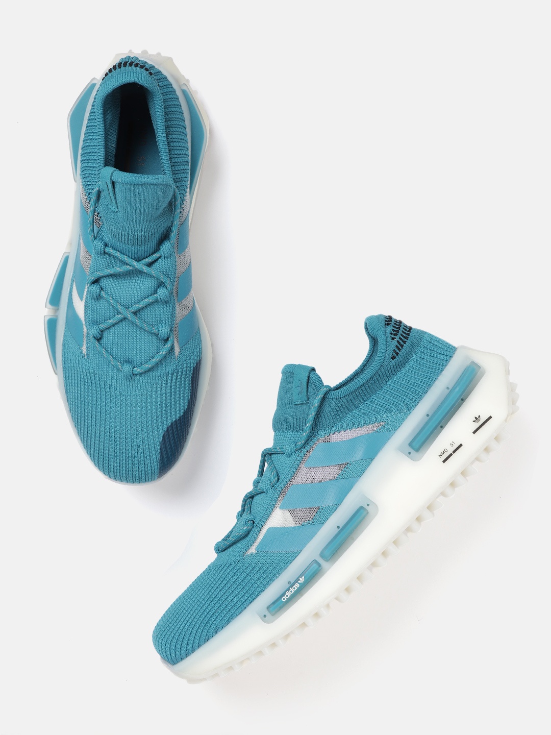 

ADIDAS Originals Men Woven Design NMD_S1 Sneakers, Blue