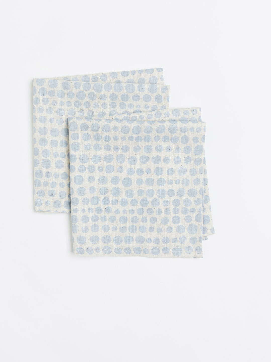 

H&M Blue & White 2-Pack Patterned Napkins