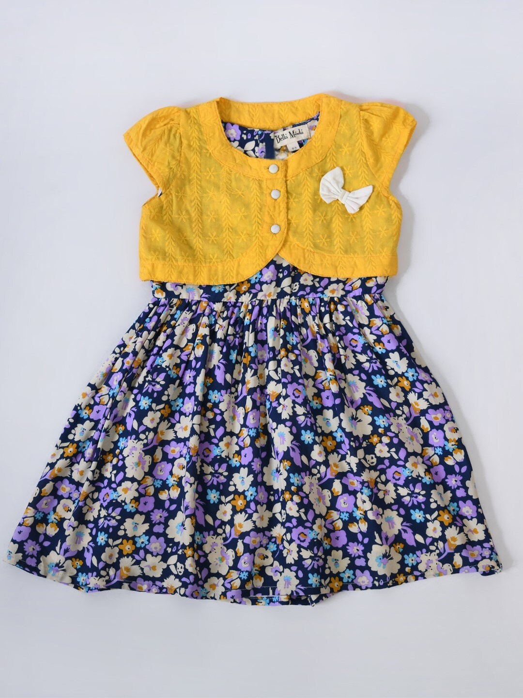 

Bella Moda Infants Girls Floral Printed Dress, Multi
