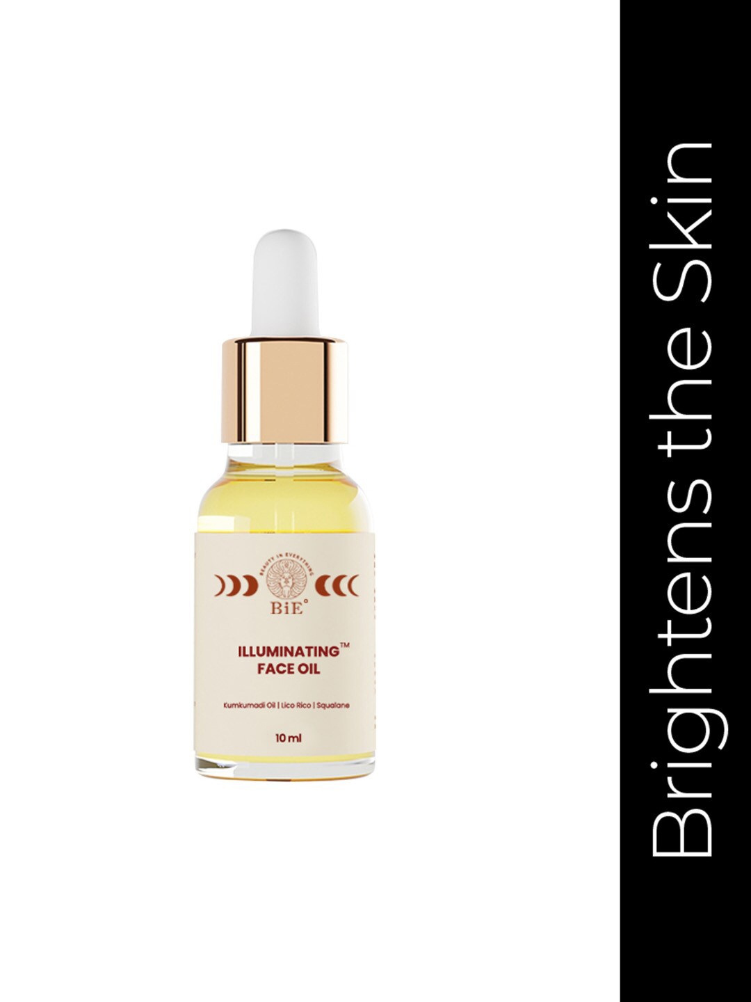 

BiE- BEAUTY IN EVERYTHING Illuminating Face Oil with Kumkumadi & Licorice - 30 ml, Beige