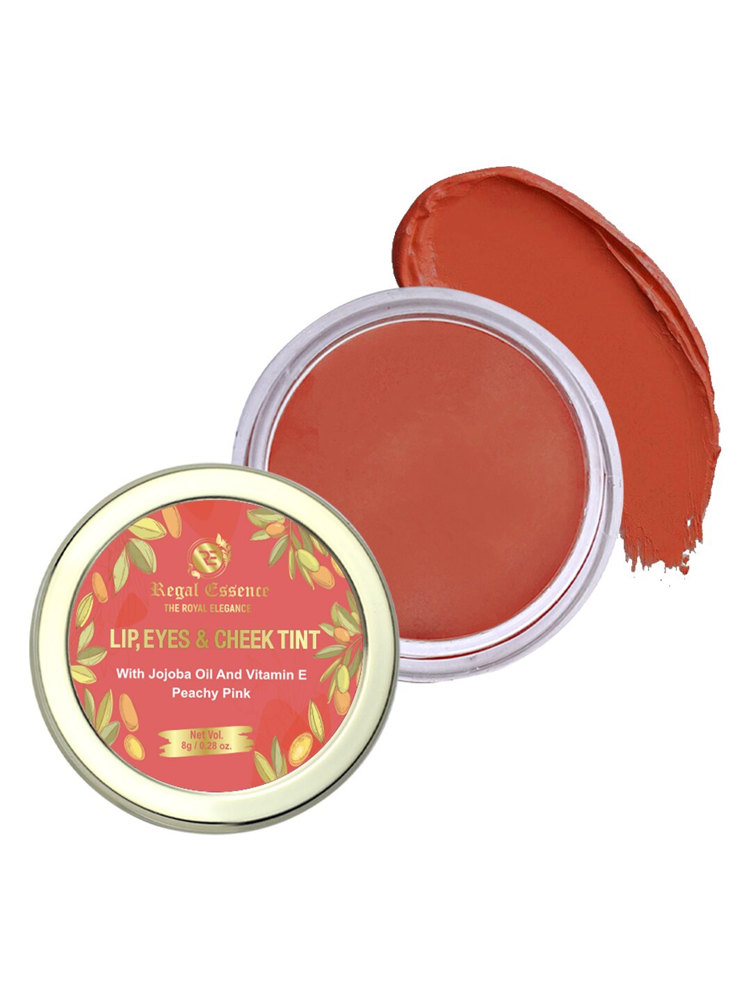 

Regal Essence The Royal Elegance Lip Eyes & Cheek Tint 8 gm-Peachy Pink 01, Peach