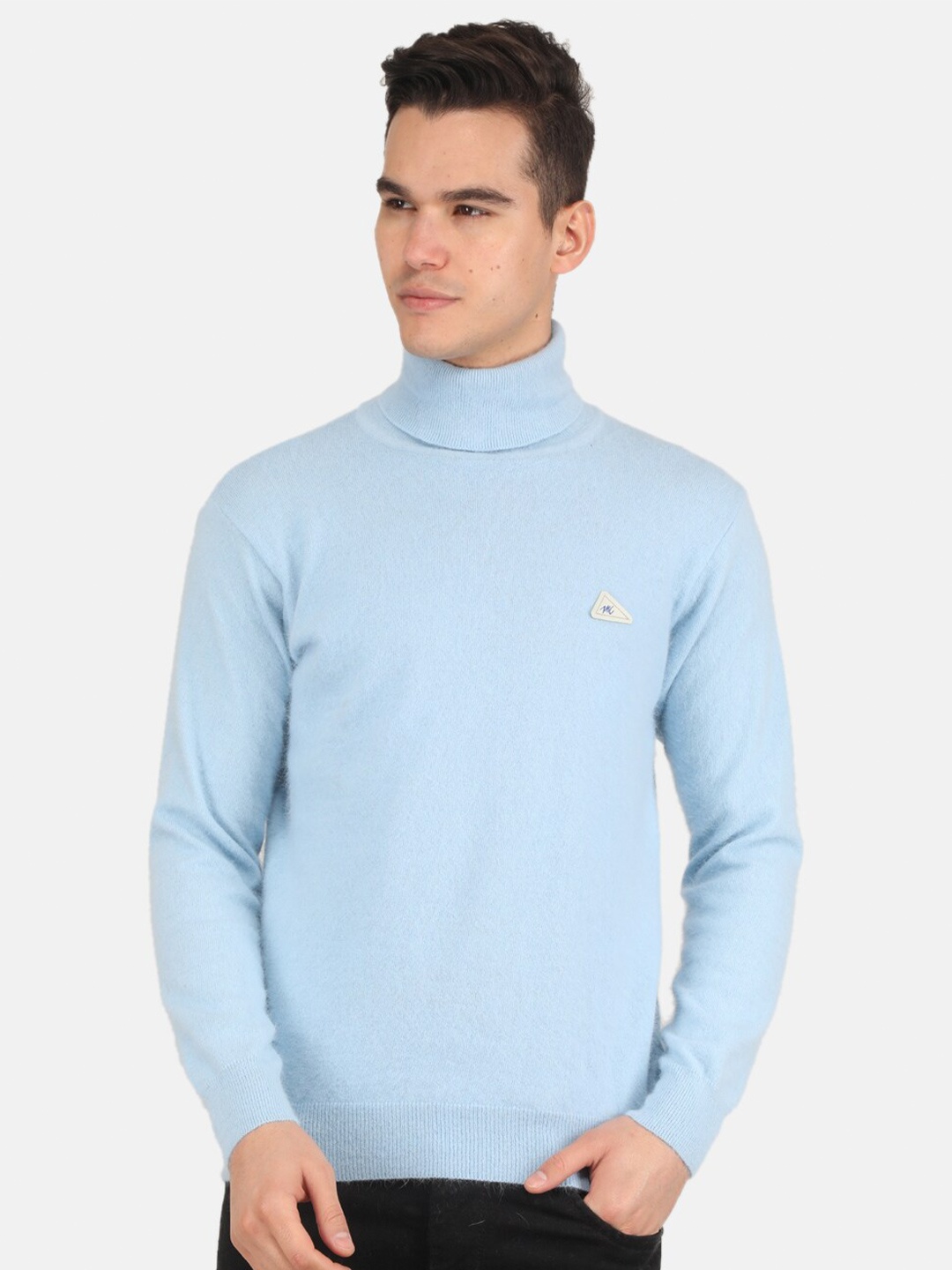 

Monte Carlo Men Turtle Neck Pullover, Blue