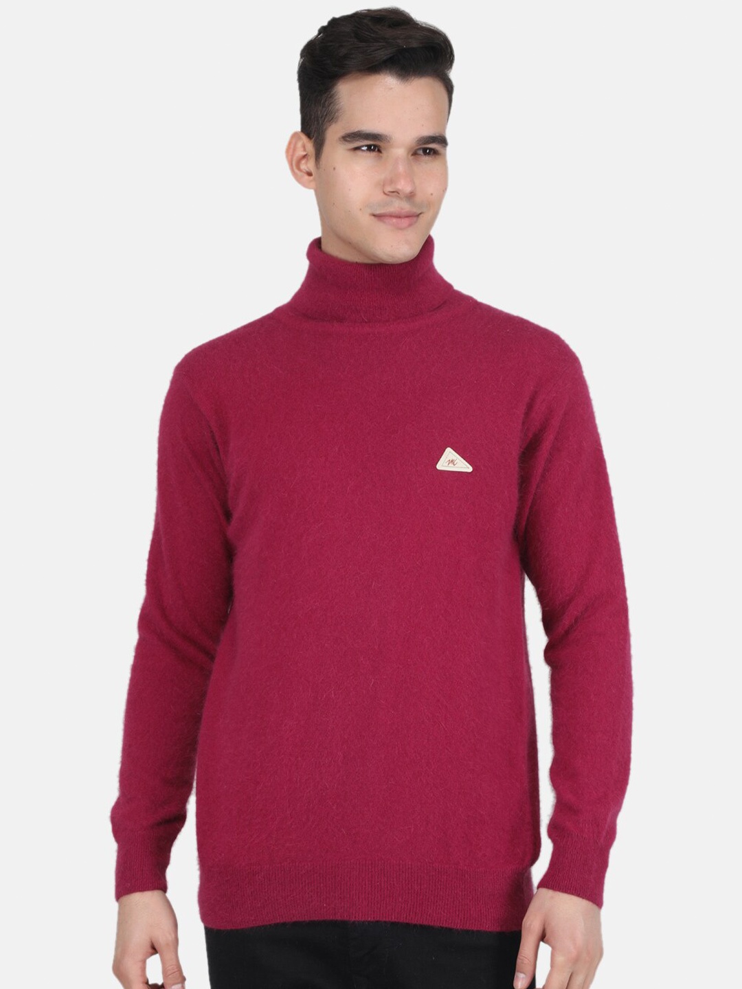 

Monte Carlo Turtle Neck Pullover Sweaters, Maroon