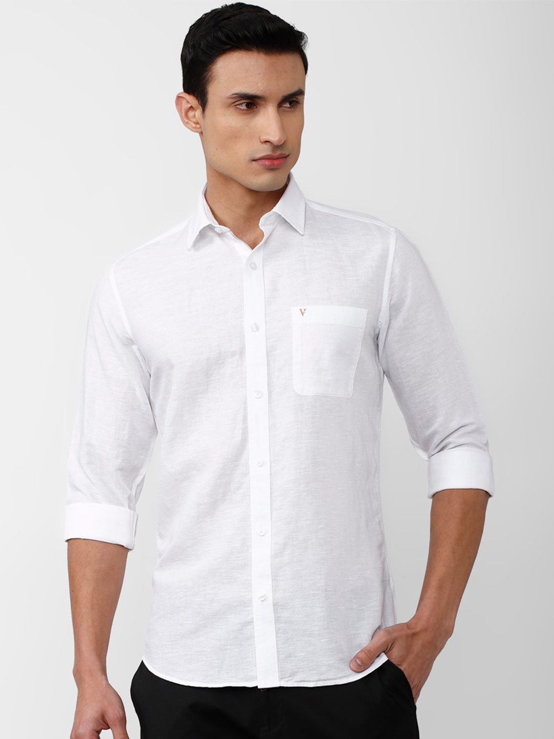 

Van Heusen Sport Men Slim Fit Casual Shirt, White