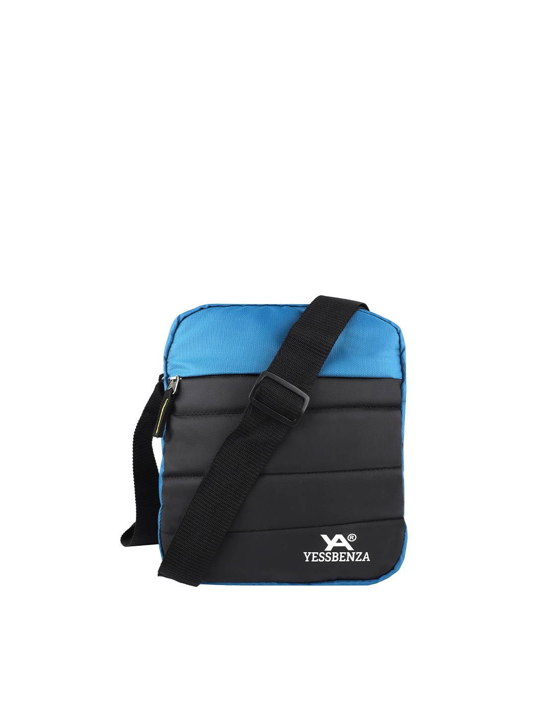 

YESSBENZA Colourblocked Messenger Bag, Blue