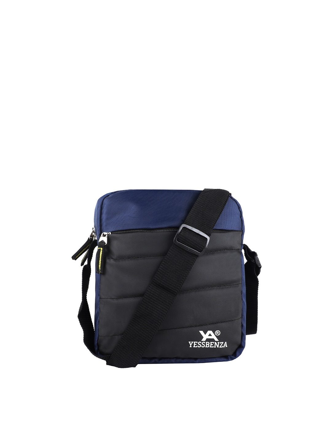 

YESSBENZA Colourblocked Messenger Bag, Navy blue