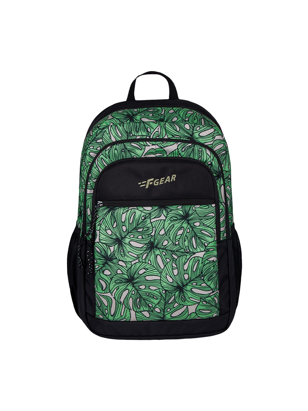 

F Gear Graphic Printed Contrast Detail Backpack, Green