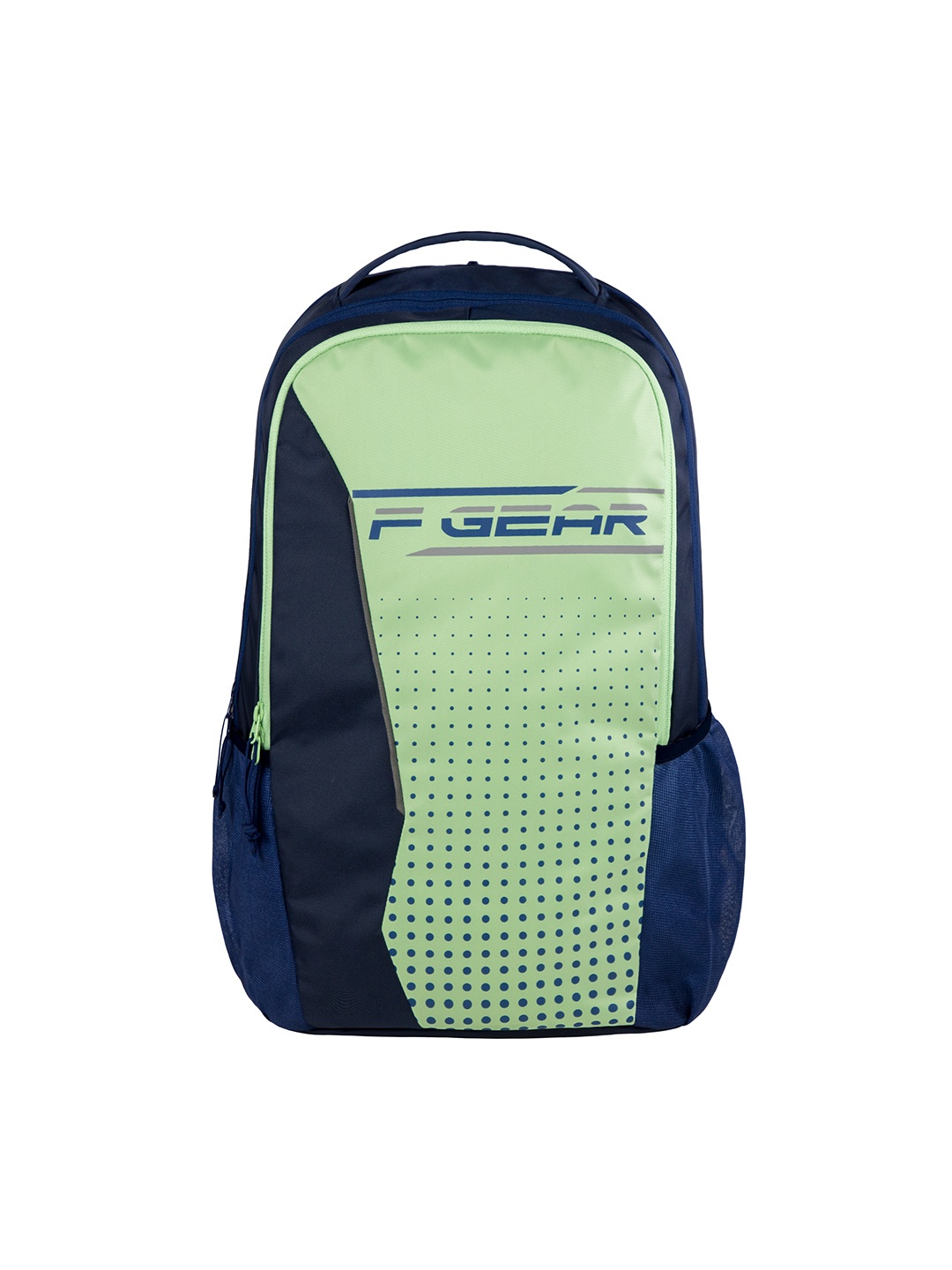 

F Gear Graphic Printed Contrast Detail Backpack, Green