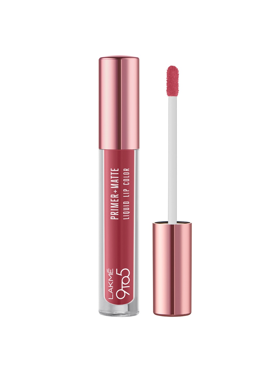 

Lakme 9to5 Primer + Matte Liquid Lip Color 4.2 ml - Nude Punch MN4, Pink