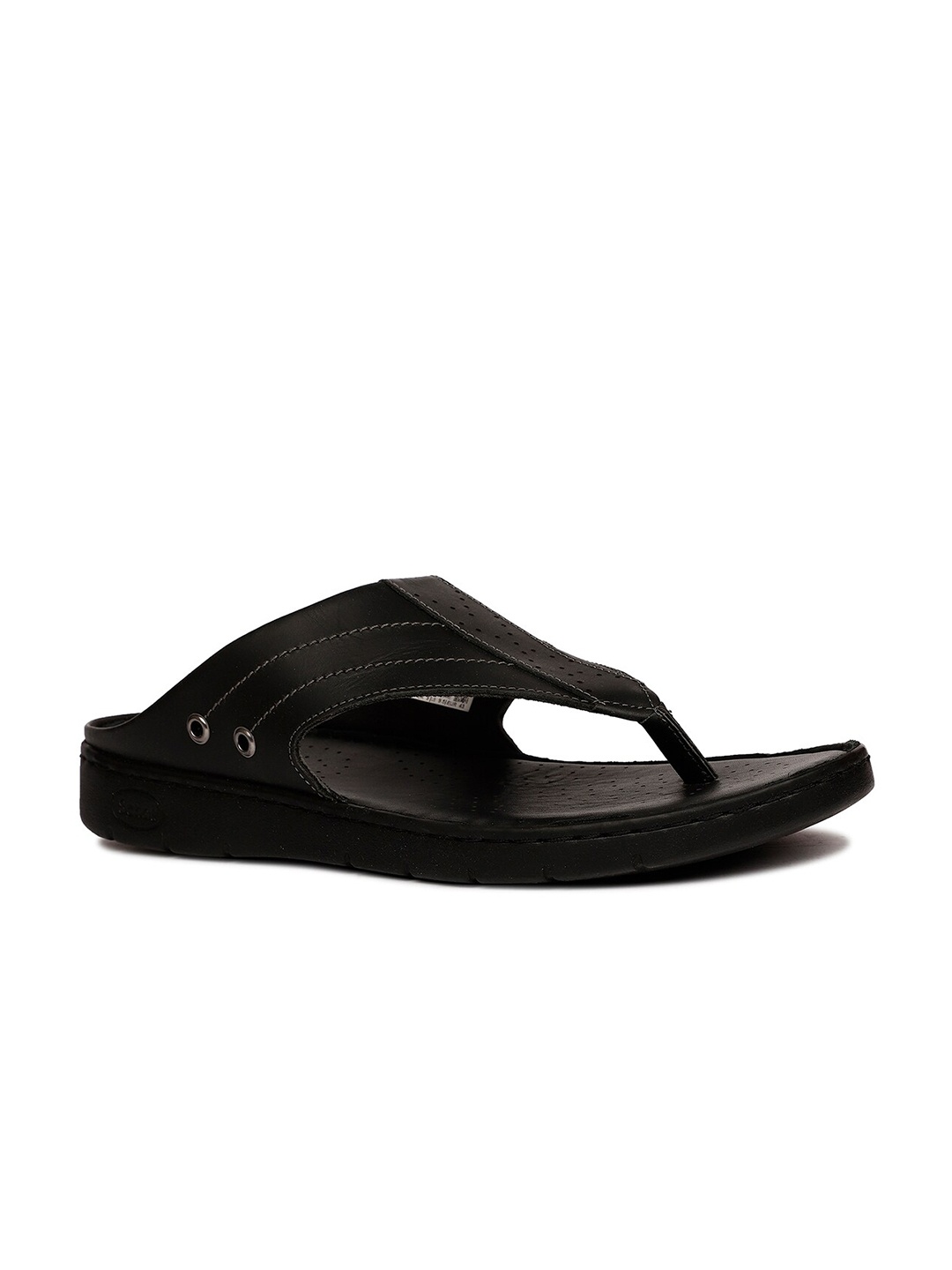 

Scholl Men Leather Comfort Sandals, Black