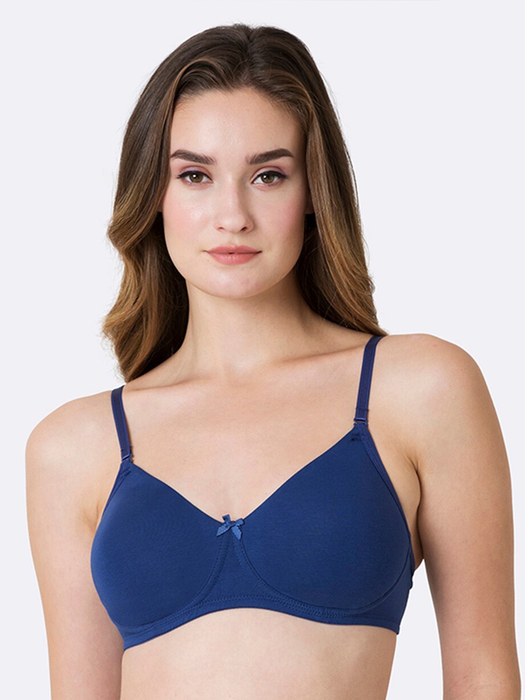 

Van Heusen Women Twilight Blue Anti Bacterial Non Padded Shaper Bra