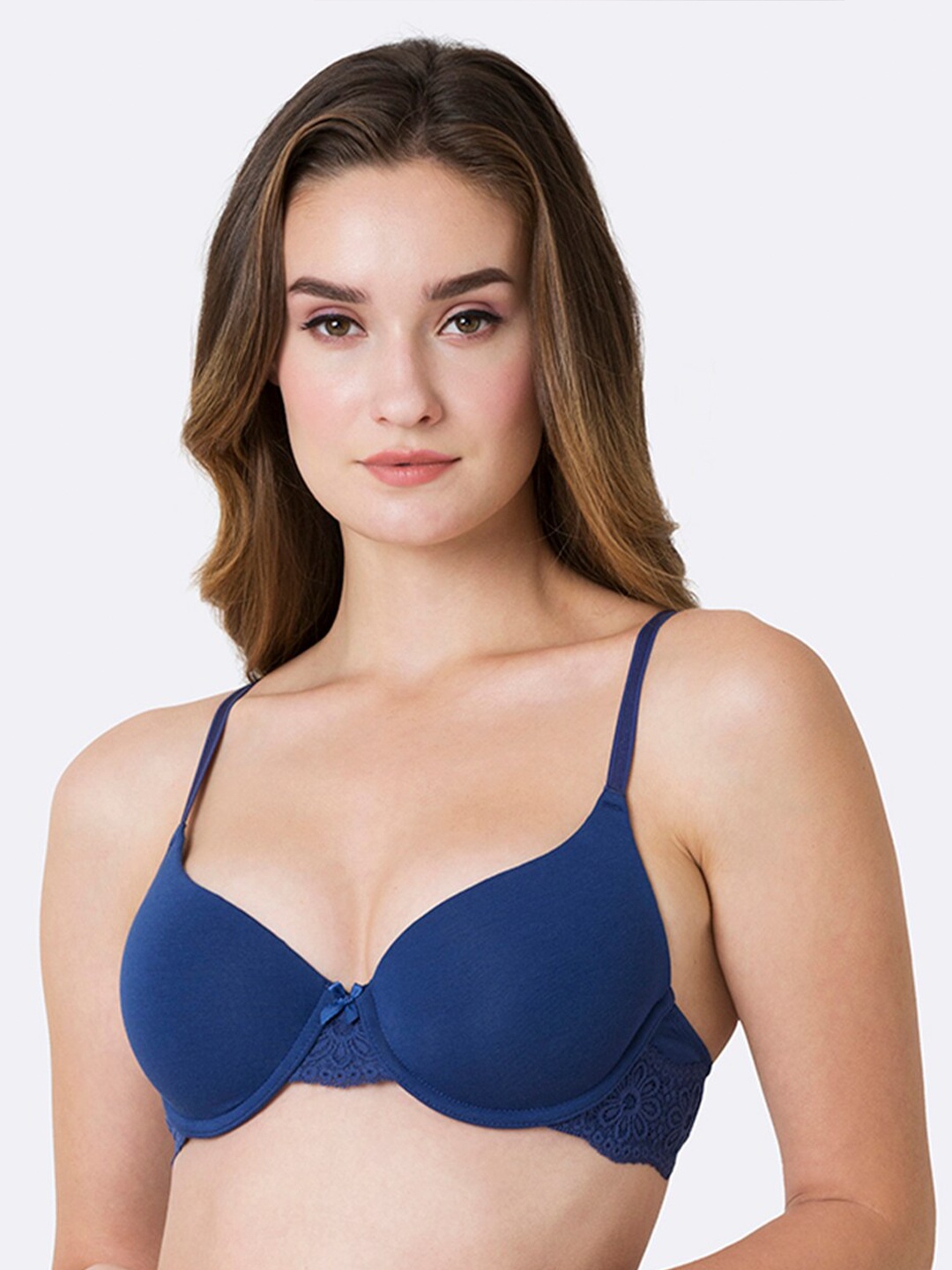 

Van Heusen Women Anti Bacterial Padded T-Shirt Bra, Blue