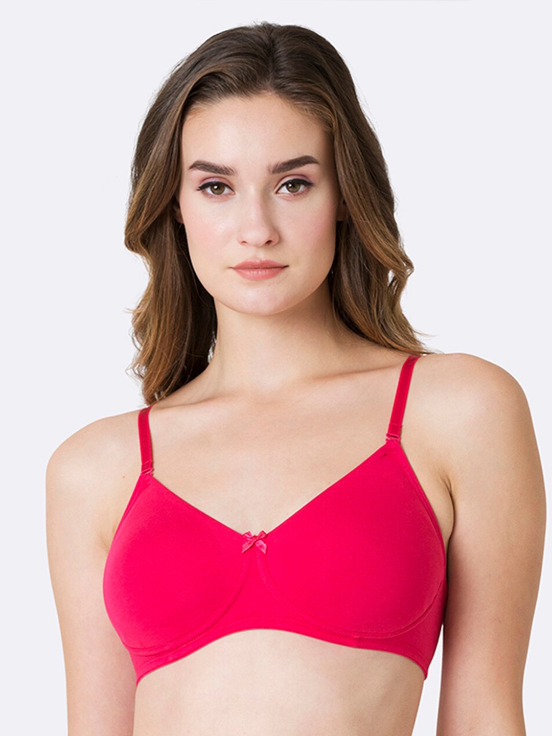 

Van Heusen Women Bright Rose Anti Bacterial Non Padded Shaper Bra, Magenta