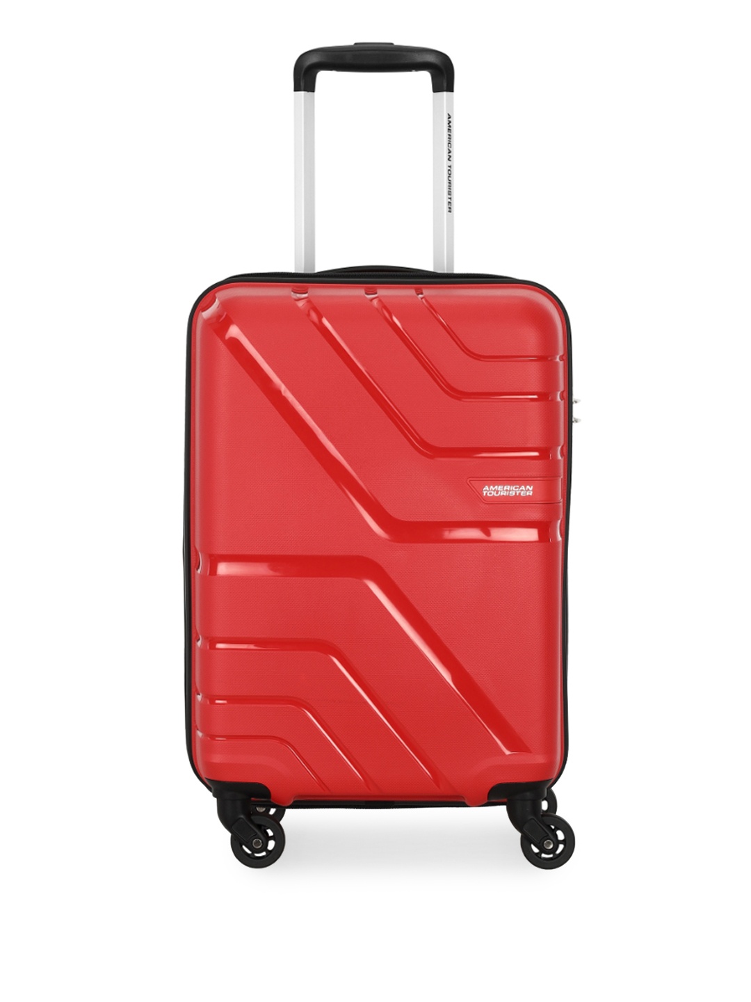 

AMERICAN TOURISTER Upland Textured Hard-Sided Cabin Trolley Bag - 55 Cm, Maroon