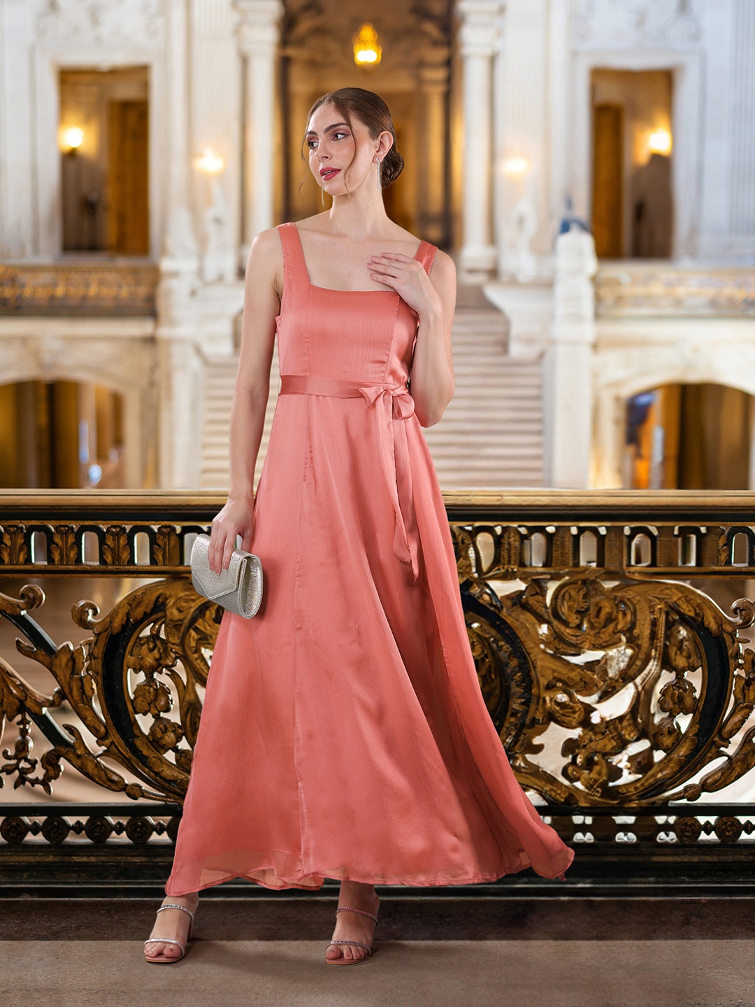 

all about you Maxi Dress with Belt, Rose