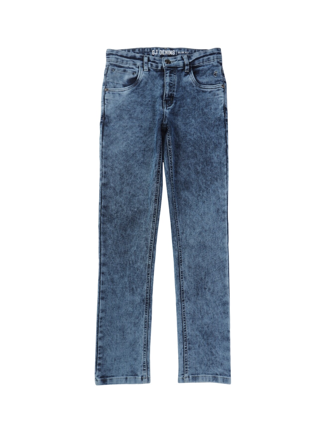 

Gini and Jony Boys Heavy Fade Cotton Jeans, Blue