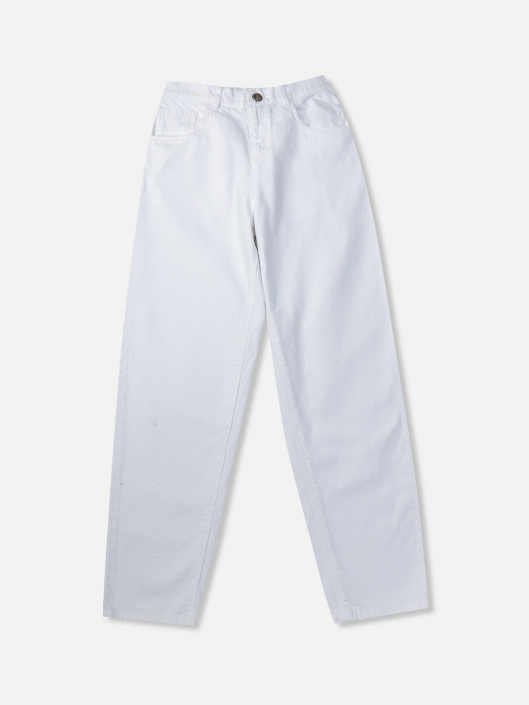 

Gini and Jony Boys Mid Rise Clean Look Jeans, White
