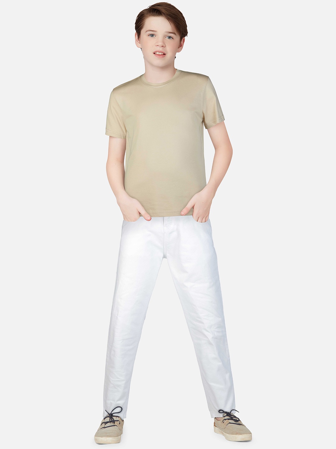 

Gini and Jony Boys Cotton Jeans, Navy blue