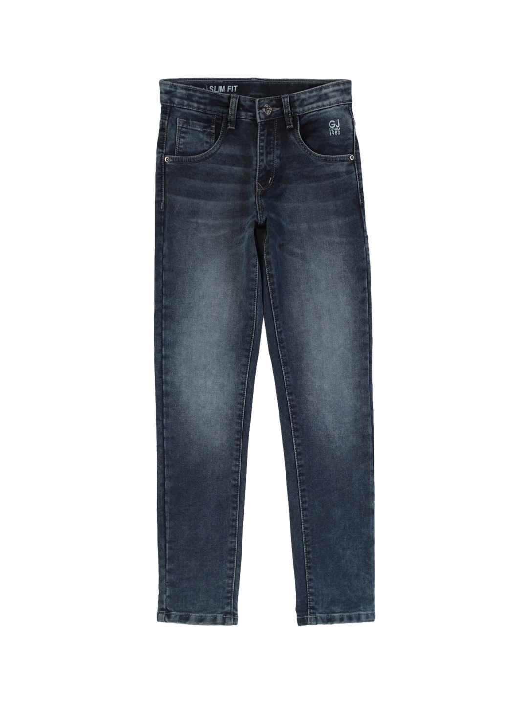 

Gini and Jony Girls Heavy Fade Denim Jeans, Blue