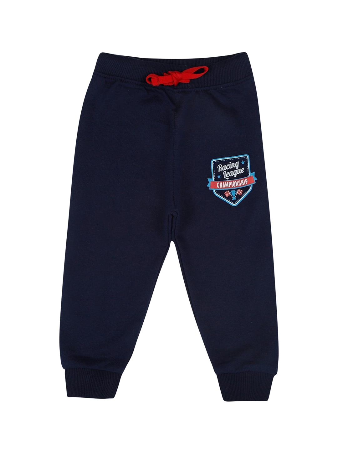 

Bodycare Kids Boys Antiviral & Antibacterial Printed Cotton Regular Fit Joggers, Navy blue