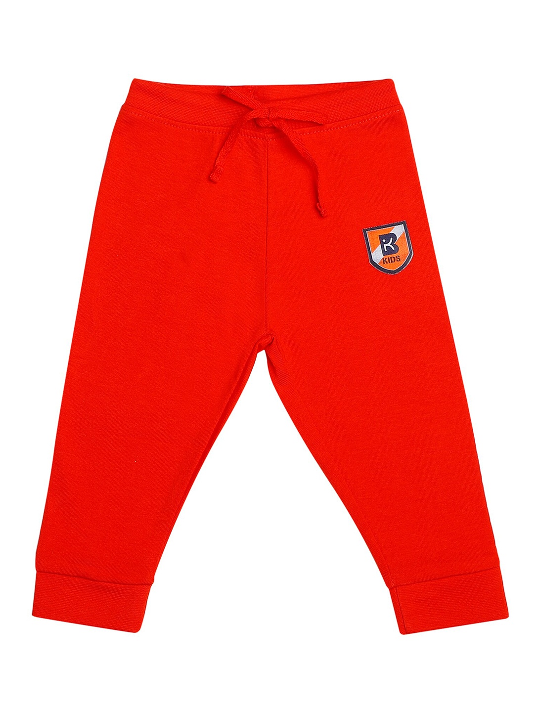 

Bodycare Kids Infant Boys Brand Logo Print Soft Cotton Joggers, Red
