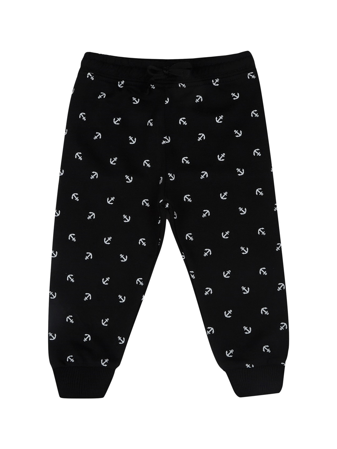 

Bodycare Kids Boys Antiviral & Antibacterial Printed Cotton Regular Fit Joggers, Black