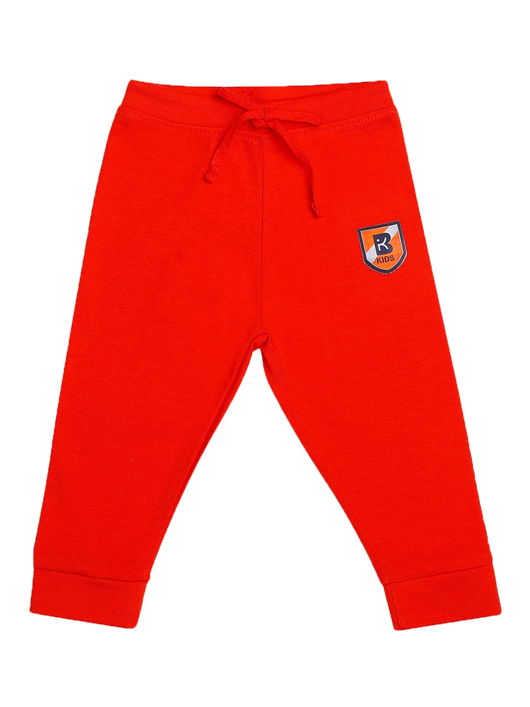 

Bodycare Kids Boys Brand Logo Print Cotton Joggers, Red