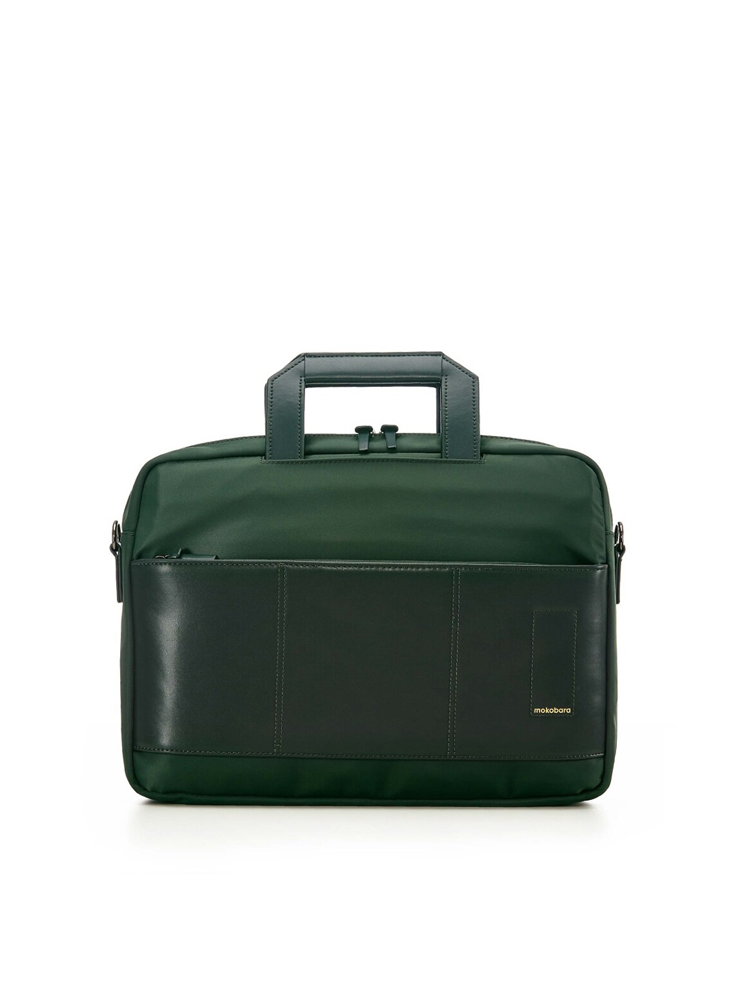 

MOKOBARA Nylon Briefcase Messenger Bag, Green