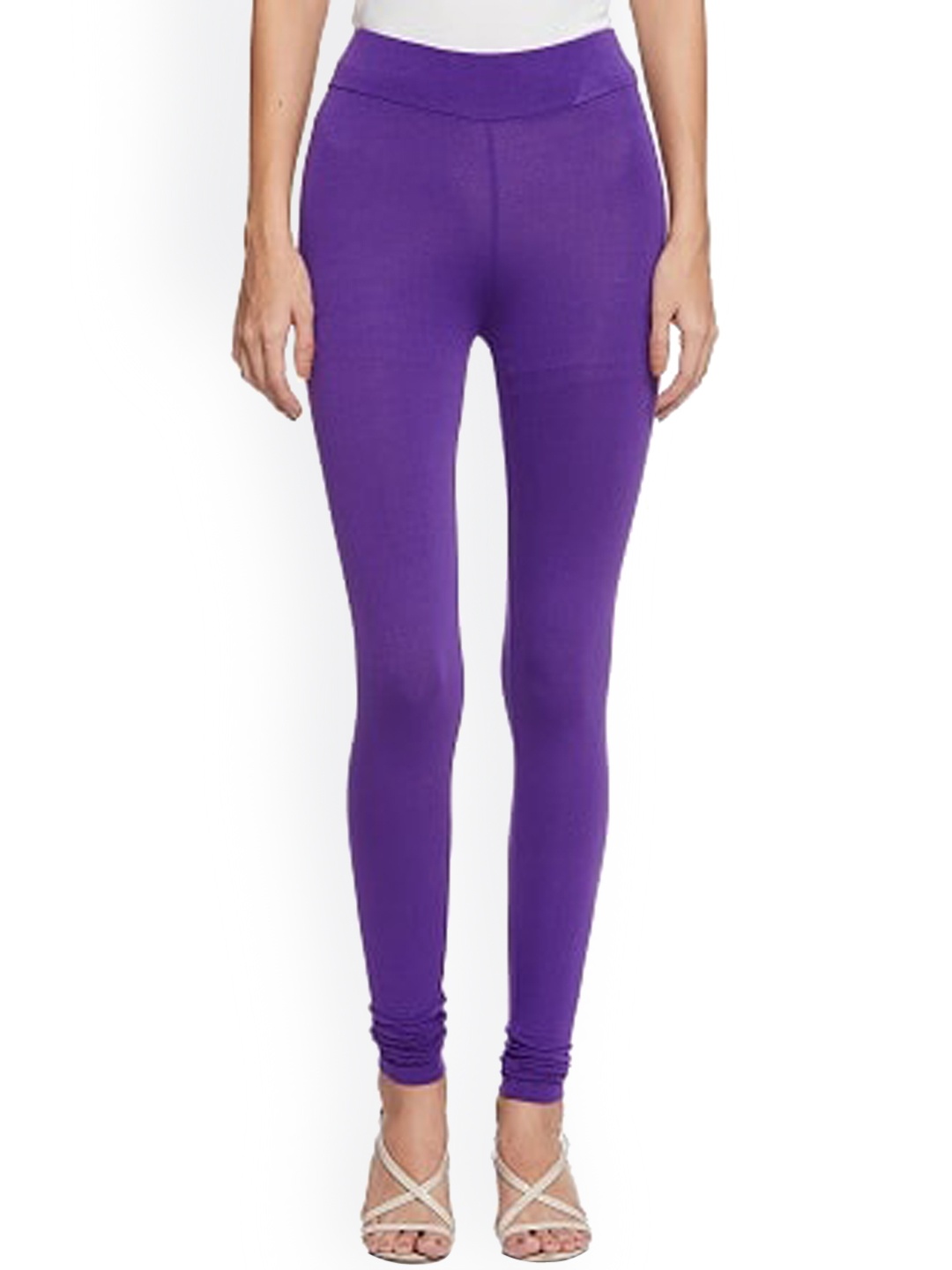 

UNMADE Churidar Length Leggings, Violet