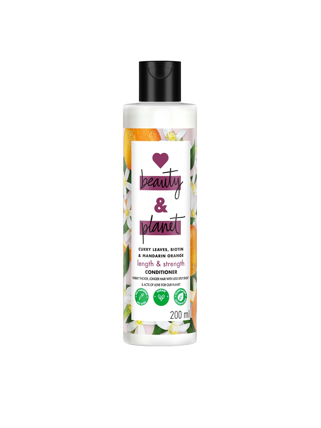 

Love Beauty & Planet Curry Leaves & Biotin Conditioner for Length & Strength - 200ml, White