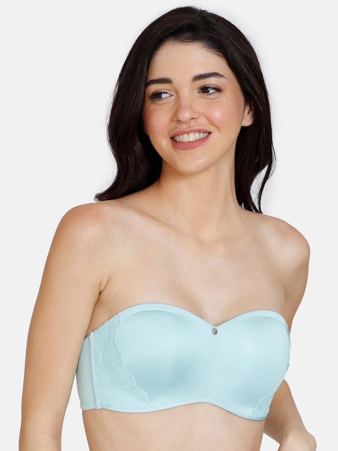 

Zivame Lightly Padded T-Shirt Bra, Blue