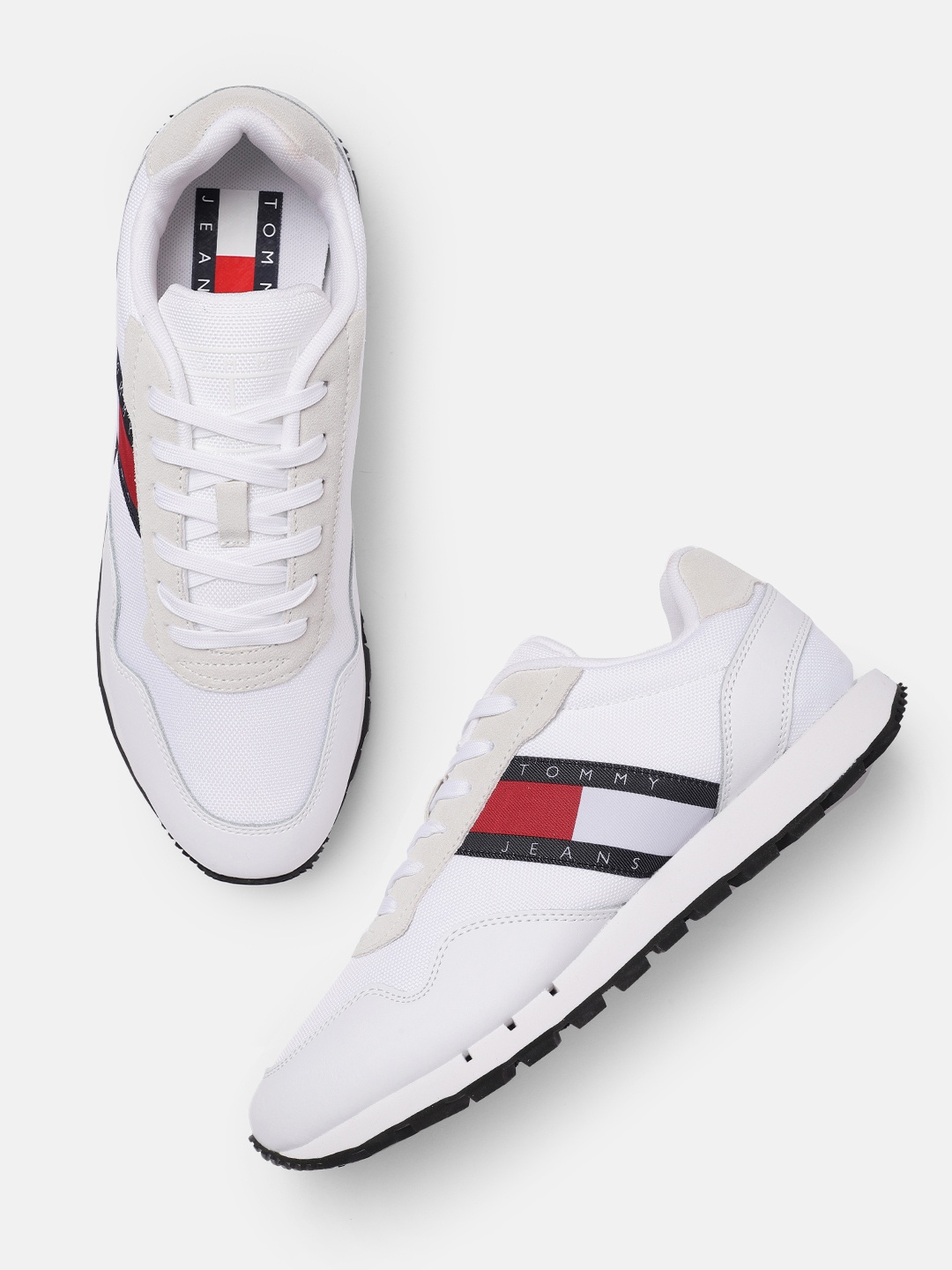 

Tommy Hilfiger Men Retro Sneakers, White