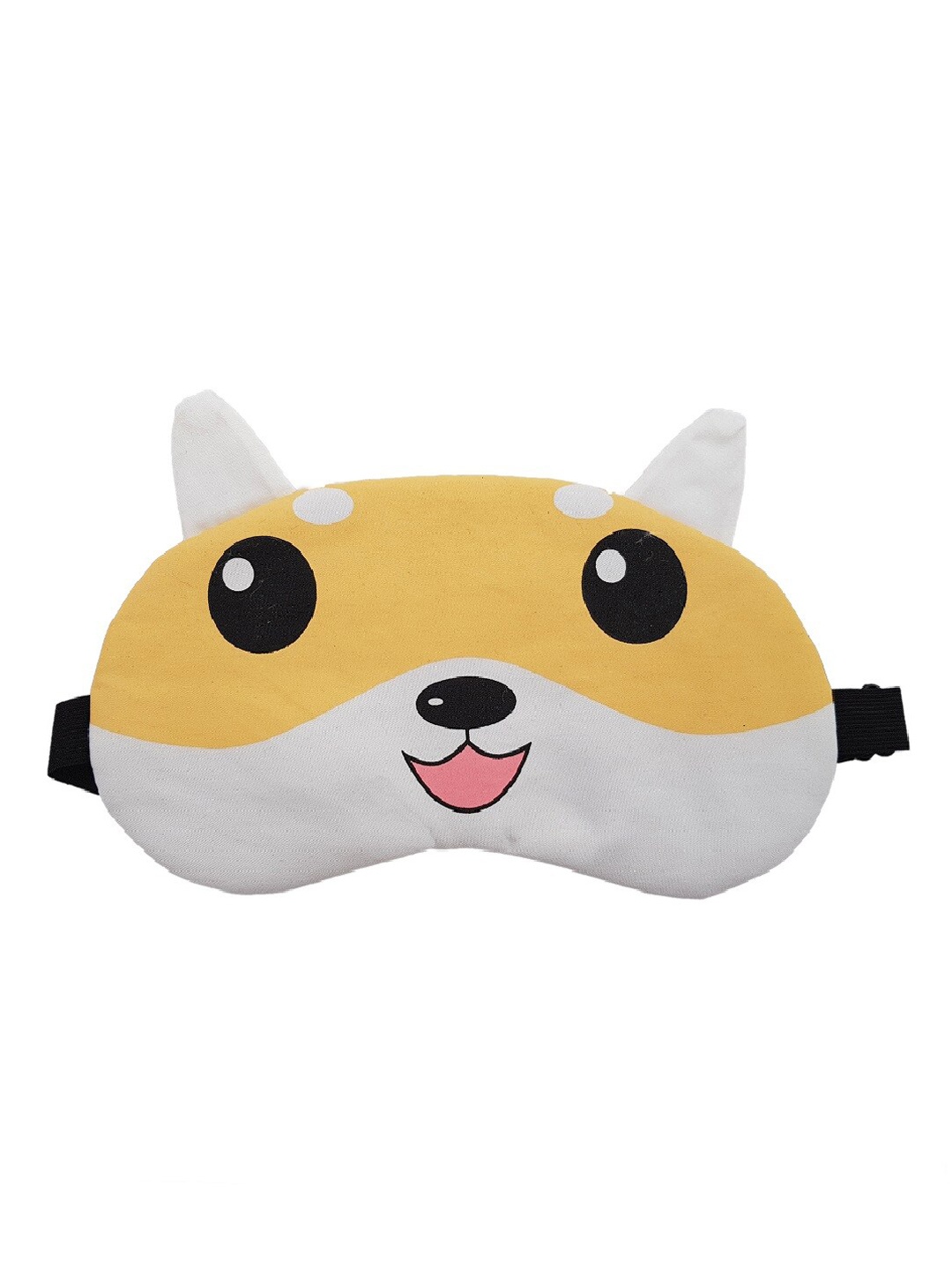 

JENNA Printed Cool Sleeping Eye Mask, Mustard