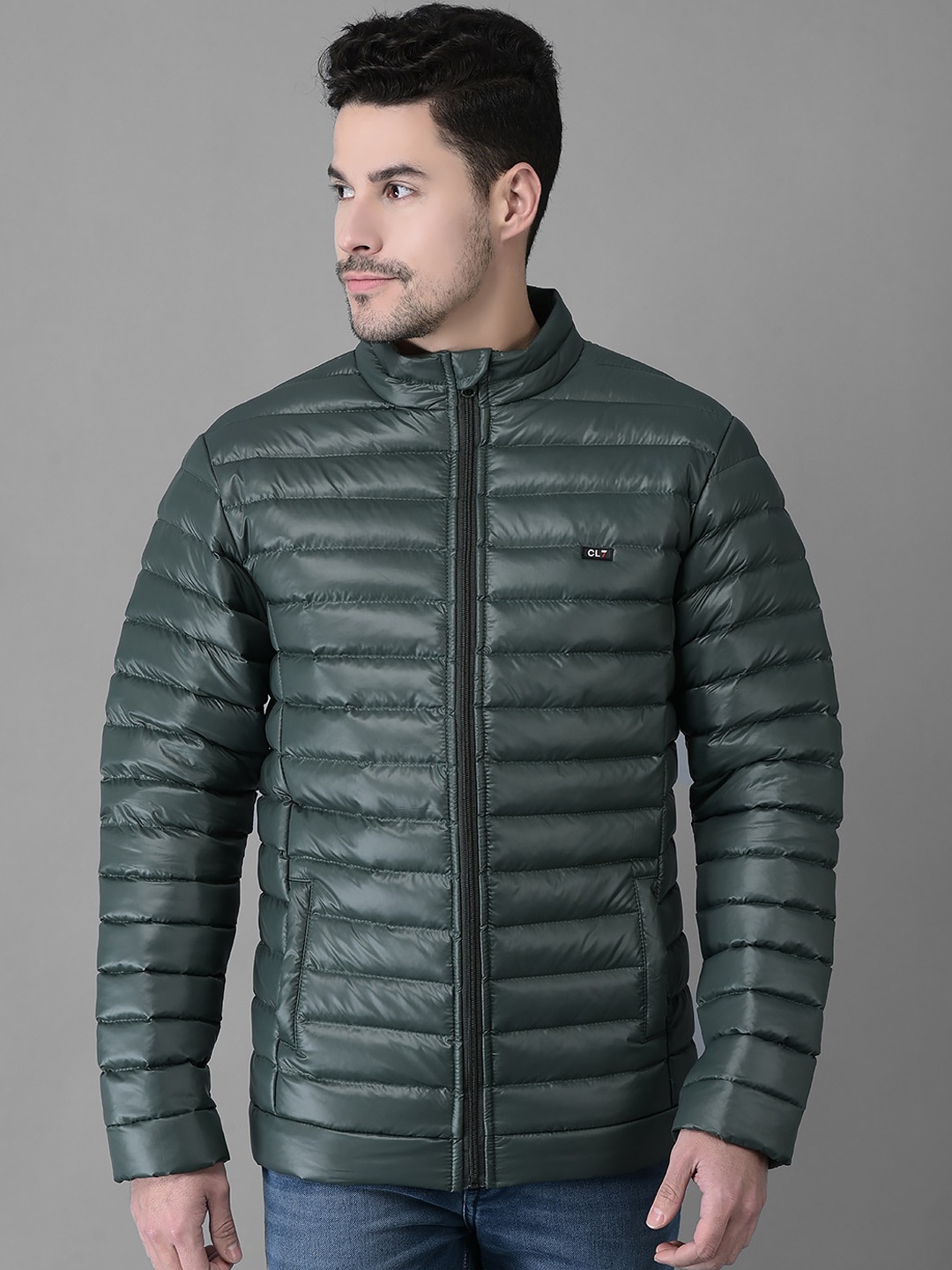 

Canary London Men Lightweight Puffer Jacket, Green