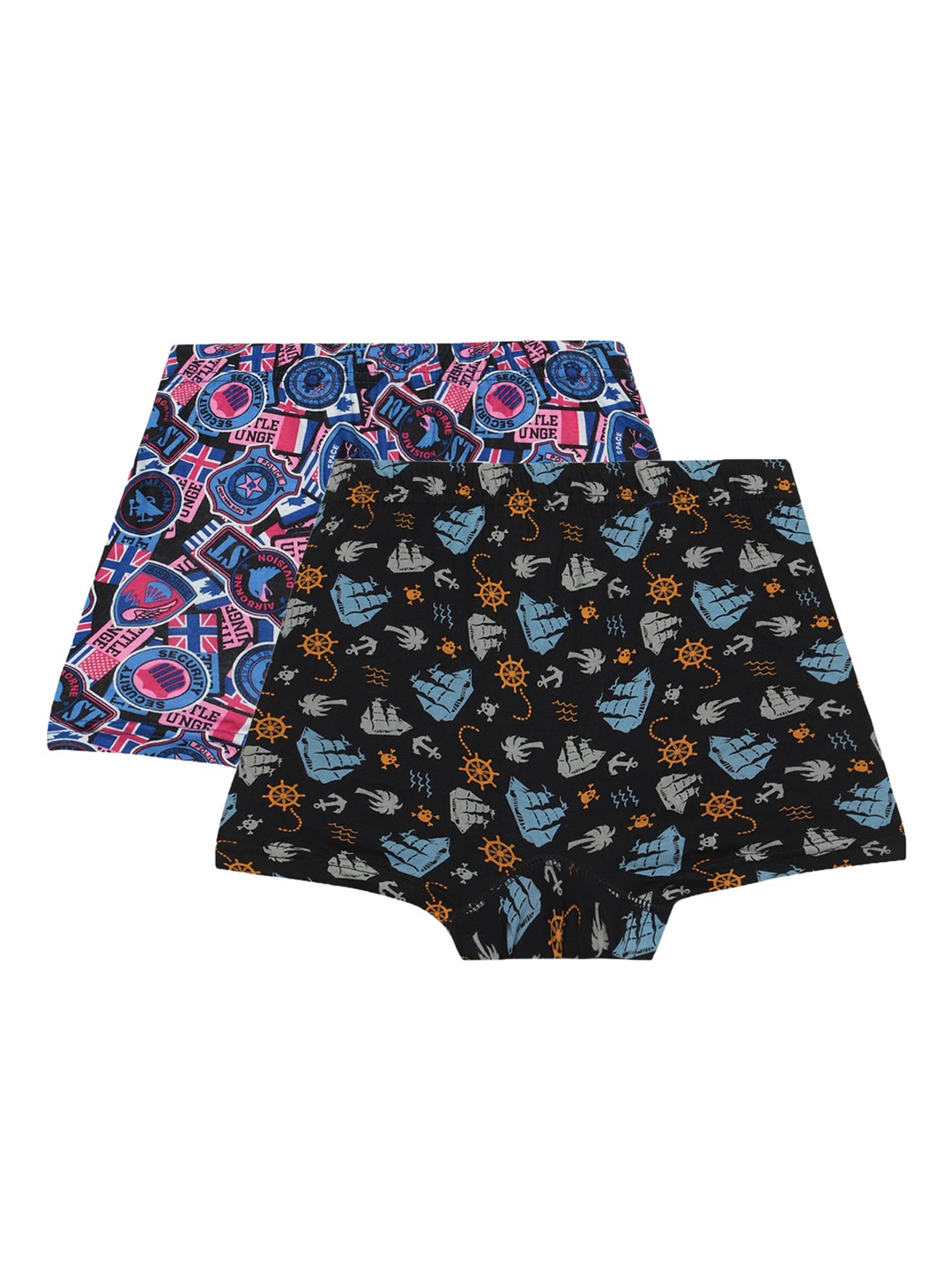 

Bodycare Kids Boys Pack Of 2 Assorted Cotton Trunk