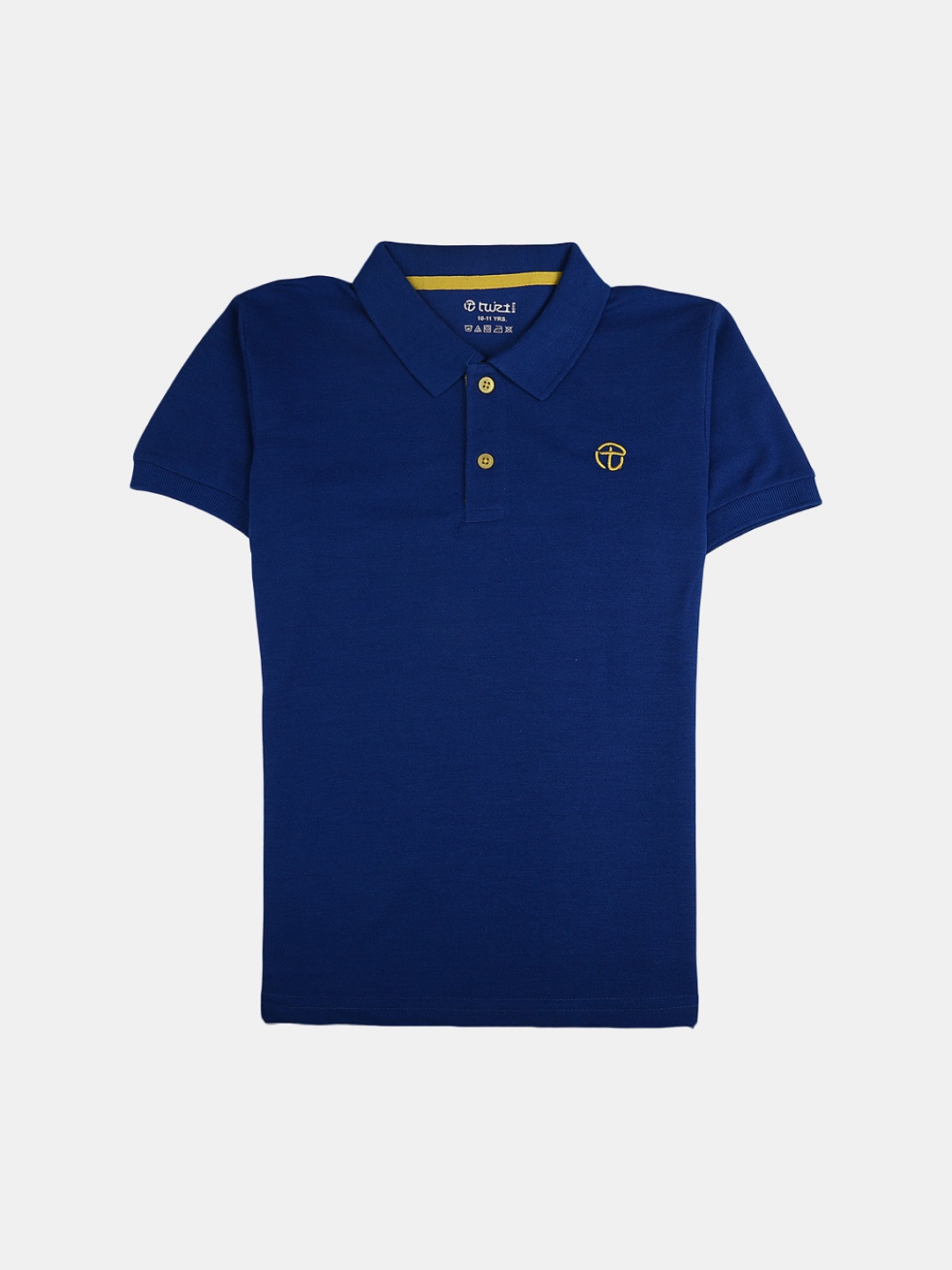 

V-Mart Boys Polo Collar Cotton T-shirt, Navy blue
