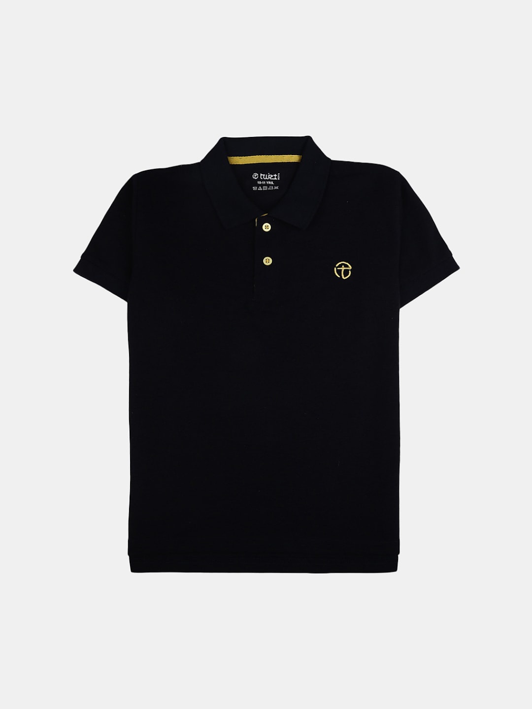 

V-Mart Boys Polo Collar Cotton T-shirt, Navy blue