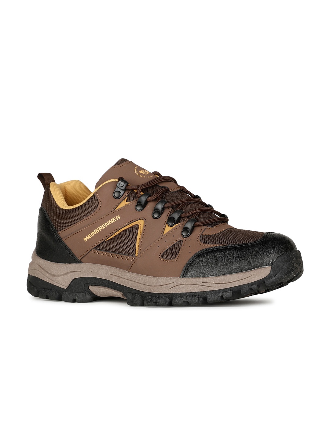 

Weinbrenner Men Colourblocked Sneakers, Brown