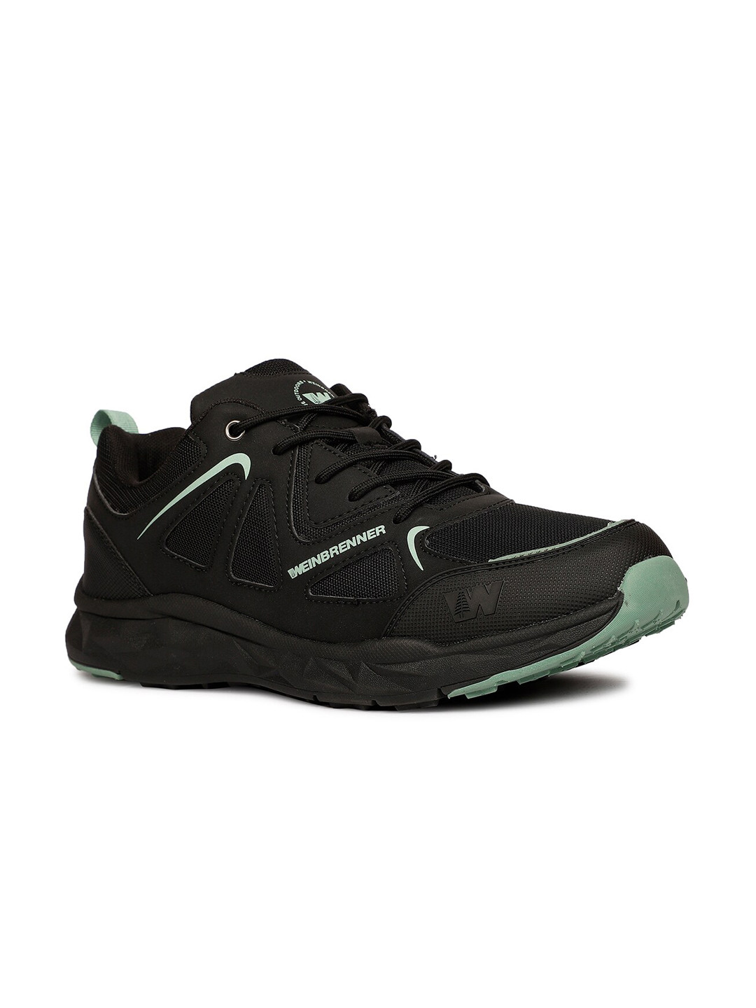 

Weinbrenner Men Woven Design Sneakers, Black