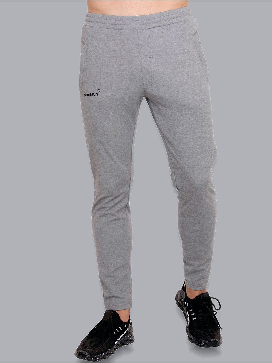 

SPORT SUN Active Men Cotton Track Pant, Grey