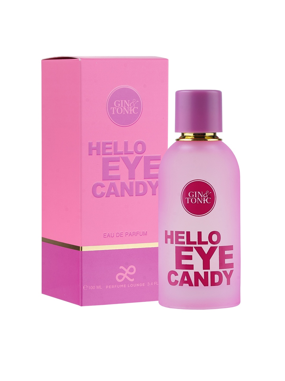 

PERFUME LOUNGE Women Gin & Tonic Hello Eye Candy Eau De Parfum 100 ml, Pink