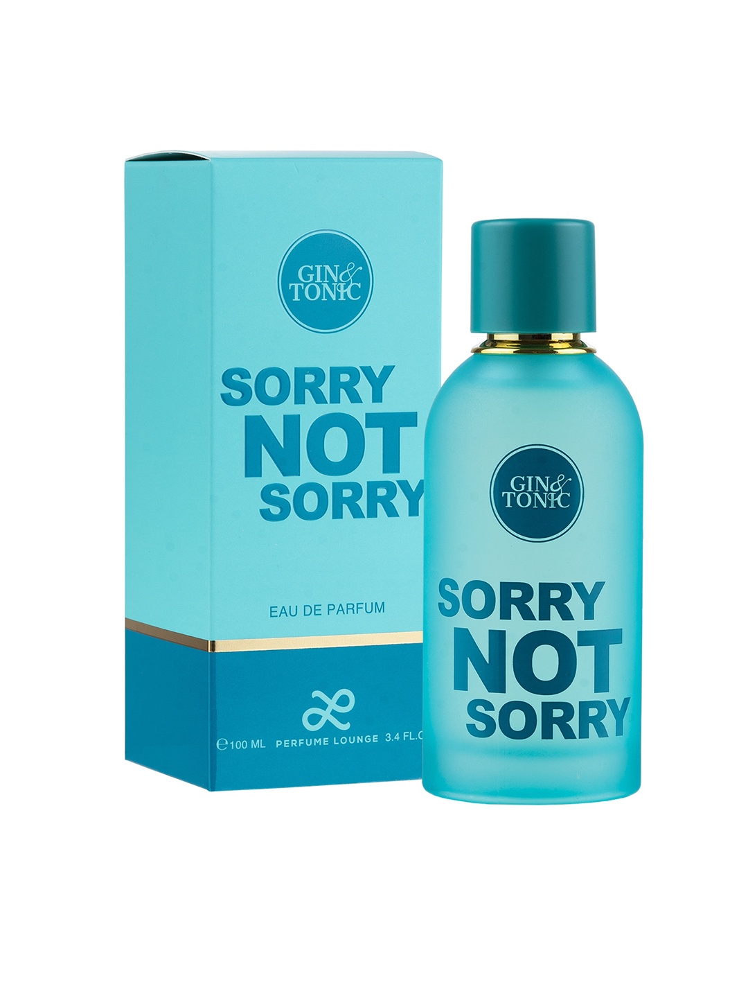 

PERFUME LOUNGE Women Gin & Tonic Sorry Not Sorry Eau De Parfum 100 ml, Turquoise blue