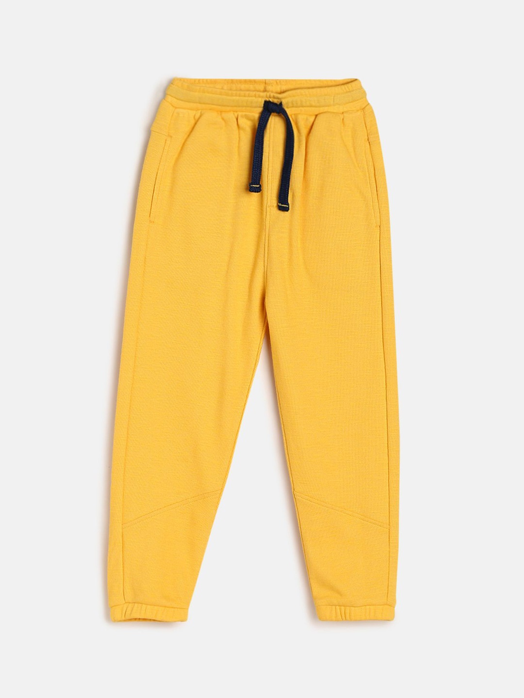 

MINI KLUB Boys Regular Fit Joggers, Yellow
